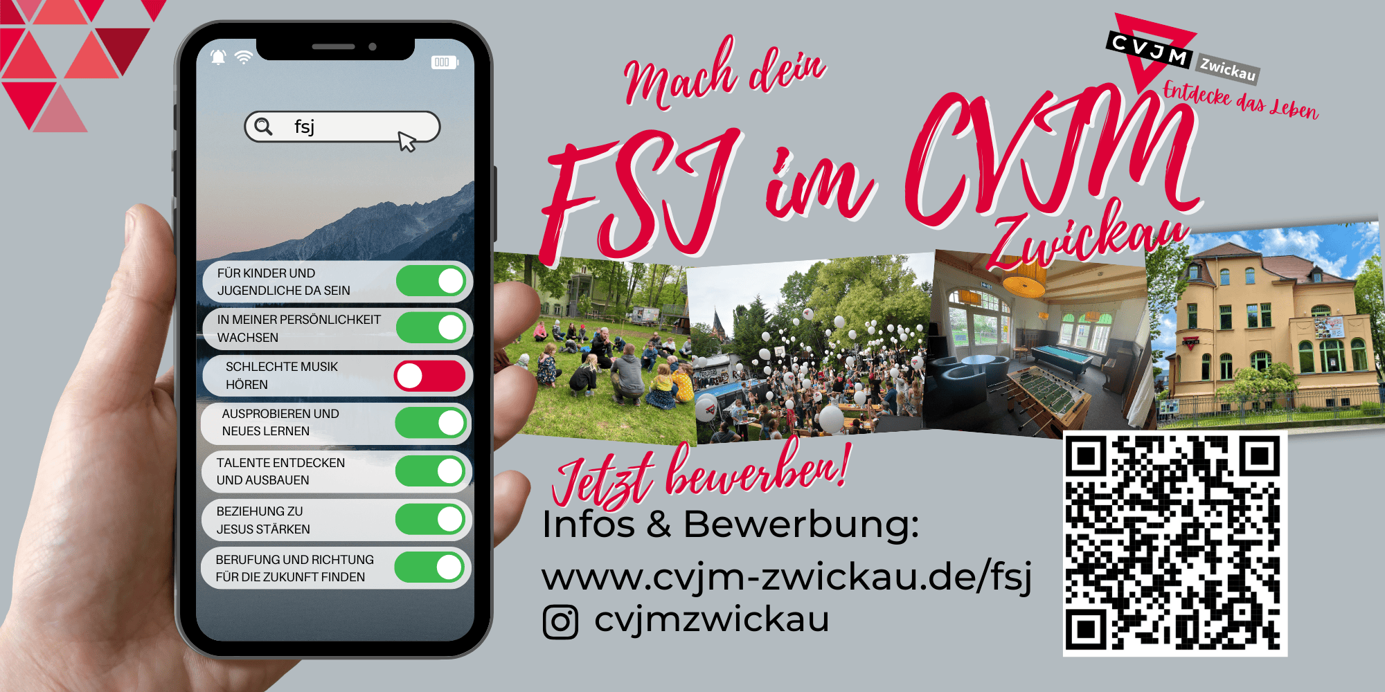 Slider FSJ Im CVJM